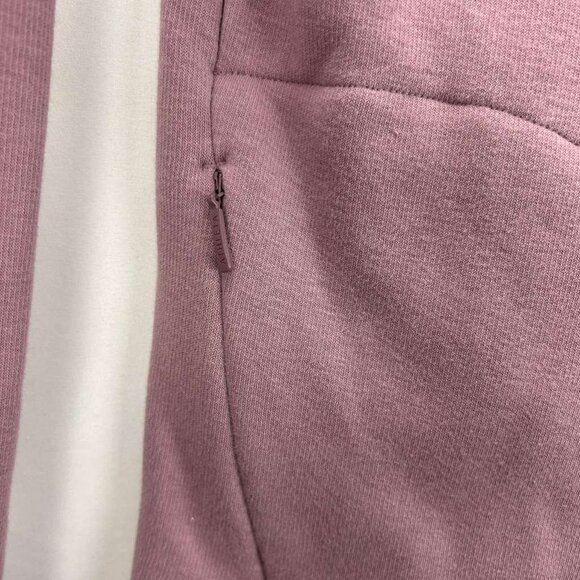 Athleta Women's Medium Mauve Asymmetrical Zip Pullover Sweatshirt Long Sleeve - Picture 13 of 15